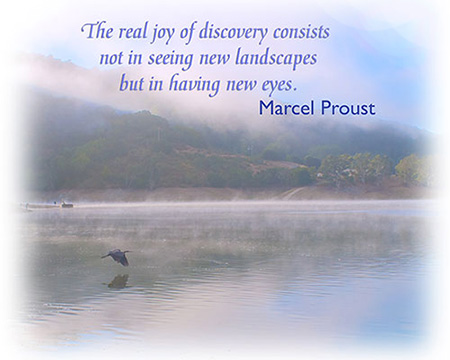 the real joy of discovery...